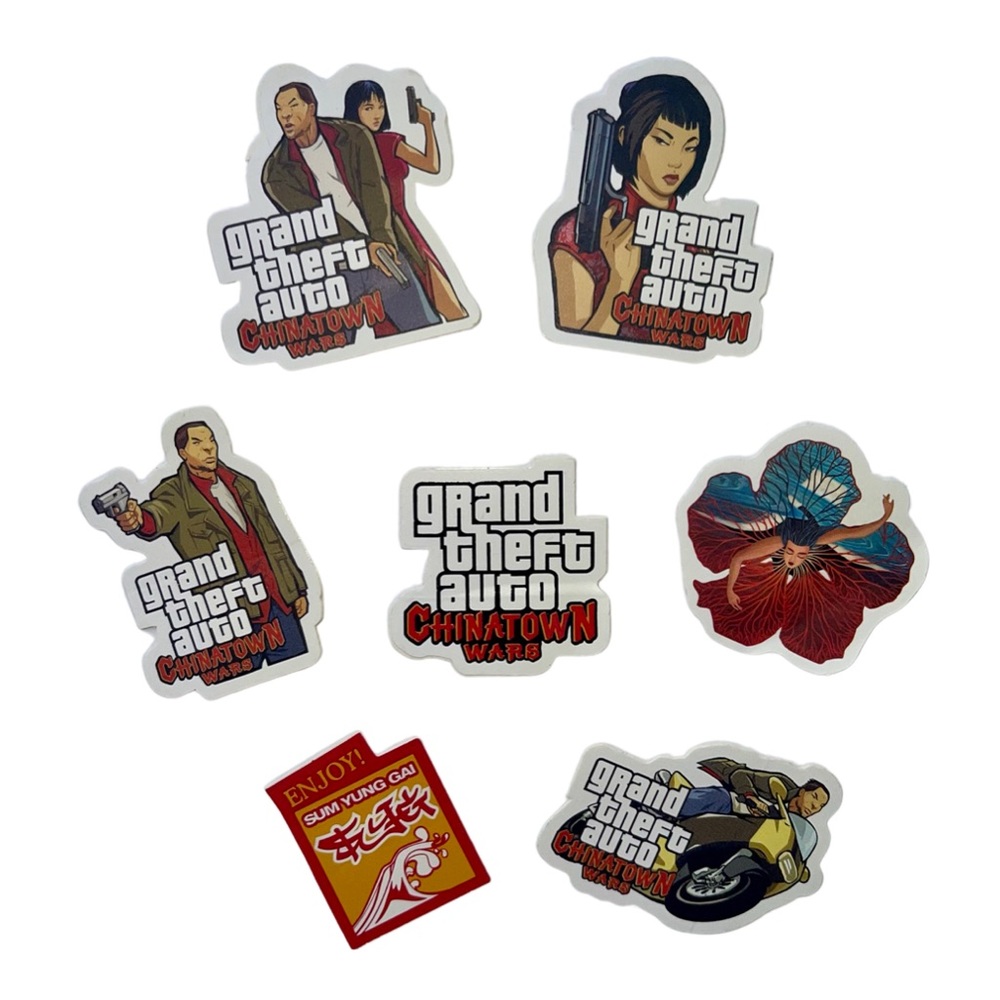 GTA Chinatown Wars Stickers